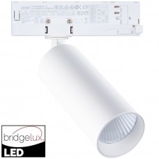 Φωτιστικό LED Ράγας 10W 230V 1200lm 36° 3000K Θερμό Φως 4 Καλωδίων Λευκό 25-410000